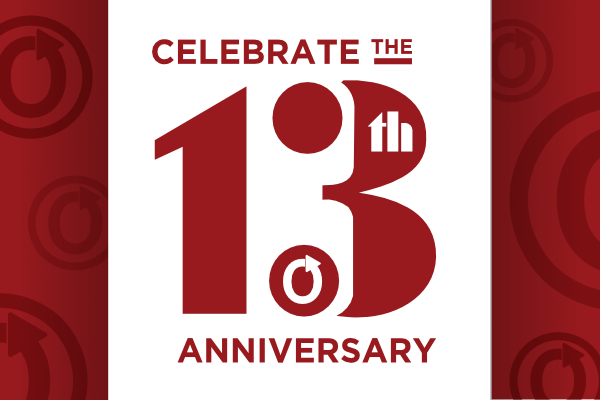 Celebrate the OTW 13th Anniversary